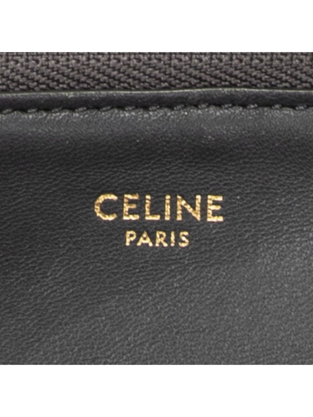 Celine Small Trio Crossbody Gray Calfskin Leather - Picture 11 of 11
